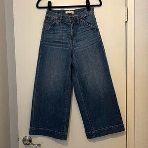 Madewell Wide-Leg Crop Jean